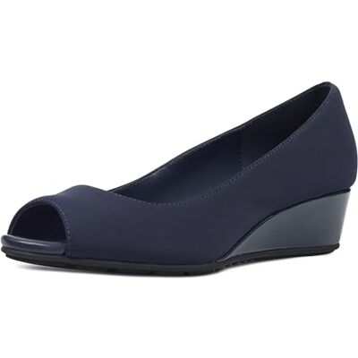 Bandolino Women's Candra Pump, Navy Fabric 410, 7 Bandolino Women's Candra Pump, Navy Fabric 410, 7