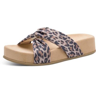 MARCO TOZZI Leo Dune Sandalias para mujer, talla 42 EU MARCO TOZZI Leo Dune Sandalias para mujer, talla 42 EU