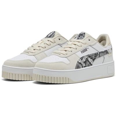 PUMA Carina Street Snake Chic, Zapatillas Femenino, White-Alpine Snow, PUMA Carina Street Snake Chic, Zapatillas Femenino, White-Alpine Snow,