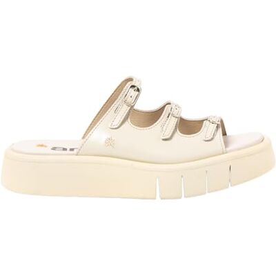 ART Malaga, Sandalias Planas Mujer, Cream, 39 EU ART Malaga, Sandalias Planas Mujer, Cream, 39 EU