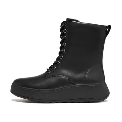 Fitflop Botines de Piel F-Mode Negro Fitflop Botines de Piel F-Mode Negro