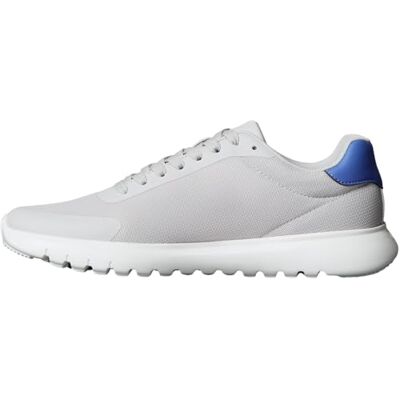 Calvin Runner Sneaker Hombre Eva Mesh con Logotipo, Multicolor (Oyster Mushroom/Grey/Palest Blue), 42 Calvin Runner Sneaker Hombre Eva Mesh con Logotipo, Multicolor (Oyster Mushroom/Grey/Palest Blue), 42