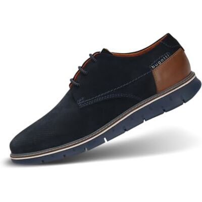 bugatti Zapatos con Cordones para Hombre 331-ary02, Azul Oscuro, 40 EU bugatti Zapatos con Cordones para Hombre 331-ary02, Azul Oscuro, 40 EU