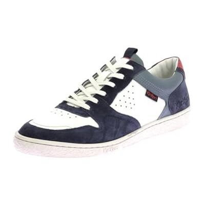 Kickers Kick Sackers, Zapatillas Hombre, Rojo Blanco Rompecabezas, 41 EU Kickers Kick Sackers, Zapatillas Hombre, Rojo Blanco Rompecabezas, 41 EU