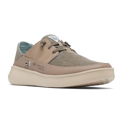 Columbia Boatside Relaxed PFG, Botas Hombre, Arena húmeda Azul aplastado, 40 EU Columbia Boatside Relaxed PFG, Botas Hombre, Arena húmeda Azul aplastado, 40 EU