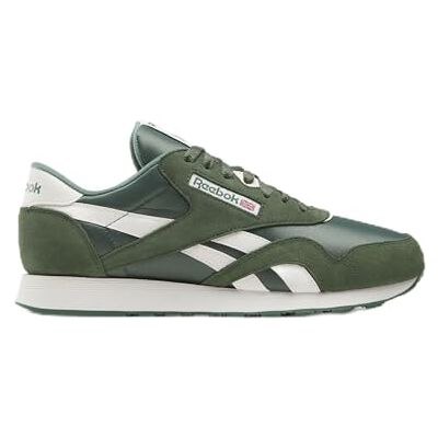 Reebok Classic Nylon, Zapatillas Hombre, Escape Green Escape Green Chalk, 33 EU Reebok Classic Nylon, Zapatillas Hombre, Escape Green Escape Green Chalk, 33 EU