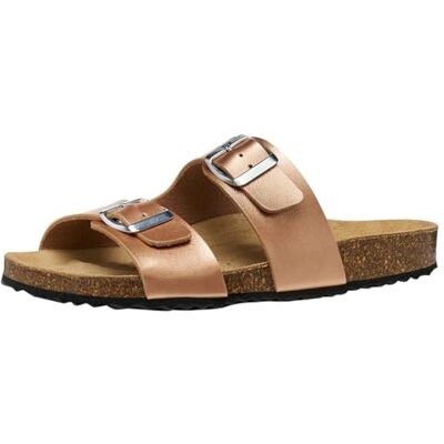 Geox Sandalias planas para mujer D Brionia, talla 38 EU Geox Sandalias planas para mujer D Brionia, talla 38 EU