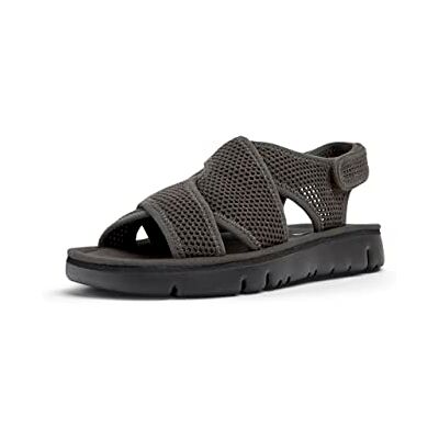 Camper Women's Oruga Sandal K201562 Flat, Dark Gray 002, 37 EU Camper Women's Oruga Sandal K201562 Flat, Dark Gray 002, 37 EU