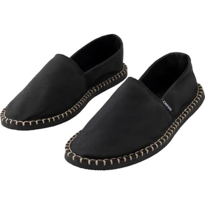 CRESSI desde 1946 Alpargatas Girona Zapatos Unisex Cómodos y Elegantes, Multiusos, Ideales para el Verano, con Parte Superior de Lona Técnica y Suela de Goma EVA Negro 38 EU CRESSI desde 1946 Alpargatas Girona Zapatos Unisex Cómodos y Elegantes, Multiusos, Ideales para el Verano, con Parte Superior de Lona Técnica y Suela de Goma EVA Negro 38 EU