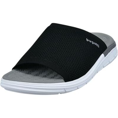 bugatti 321-asn80, Sandalia Hombre, Negro, 43 EU bugatti 321-asn80, Sandalia Hombre, Negro, 43 EU