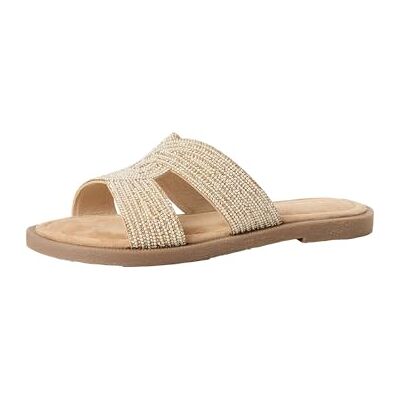 Tamaris Damen , Mulas Mujer, Sand Glam, 42 EU Tamaris Damen , Mulas Mujer, Sand Glam, 42 EU