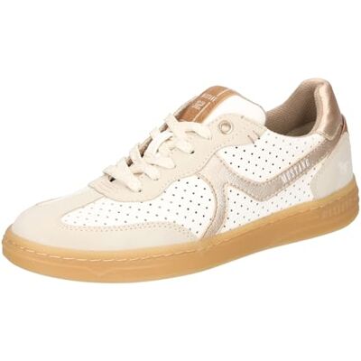 MUSTANG 1511-302, Zapatos con Cordones Mujer, Beige, 39 EU MUSTANG 1511-302, Zapatos con Cordones Mujer, Beige, 39 EU