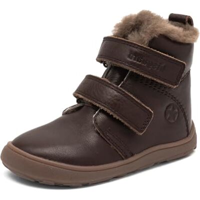 Bisgaard Barefoot Emil Lamb, Botas de Moda, marrón Oscuro, 30 EU Ancho Bisgaard Barefoot Emil Lamb, Botas de Moda, marrón Oscuro, 30 EU Ancho