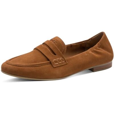 MARCO TOZZI Guido Maria Kretschmer by Slipper , Mocasín Mujer, coñac, 39 EU MARCO TOZZI Guido Maria Kretschmer by Slipper , Mocasín Mujer, coñac, 39 EU