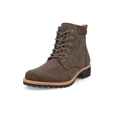 ECCO Botas de combate Elaina para mujer, marrón oscuro, 38 EU ECCO Botas de combate Elaina para mujer, marrón oscuro, 38 EU