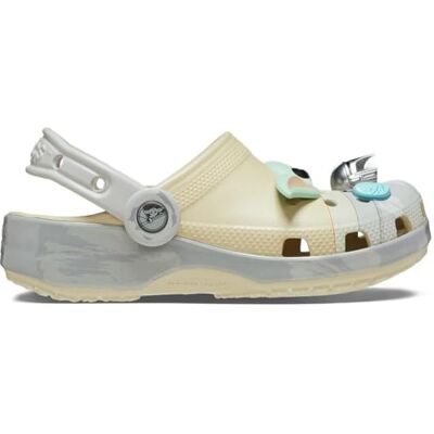 Crocs Grogu Classic Clog K, Zuecos Unisex niños, Colores de Huesos, 33/34 EU Crocs Grogu Classic Clog K, Zuecos Unisex niños, Colores de Huesos, 33/34 EU