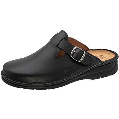 Fischer Markenschuh Zapatos de Marca para Hombre, Hombre, Pantuflas, Pantuflas, Plantilla Intercambiable, Negro 222., 43 EU Fischer Markenschuh Zapatos de Marca para Hombre, Hombre, Pantuflas, Pantuflas, Plantilla Intercambiable, Negro 222., 43 EU