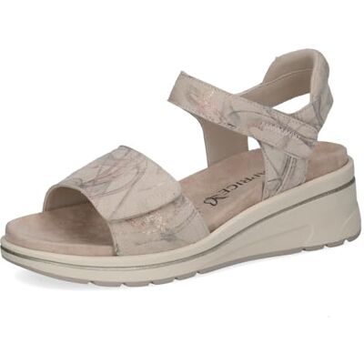 CAPRICE Sandalias de cuña para mujer , color blanco roto, talla 41 EU CAPRICE Sandalias de cuña para mujer , color blanco roto, talla 41 EU