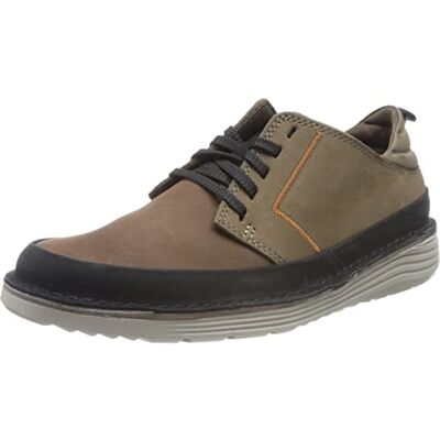 Clarks Hombre Brahnz Low Oxford, Brown Combi, 40 EU Clarks Hombre Brahnz Low Oxford, Brown Combi, 40 EU