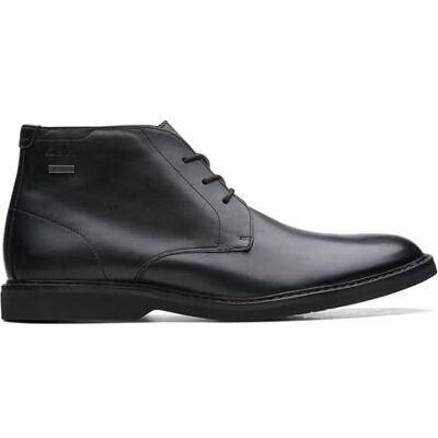 Clarks Atticuslthigtx G, Oxford Hombre, Piel Negra, 45 EU Clarks Atticuslthigtx G, Oxford Hombre, Piel Negra, 45 EU