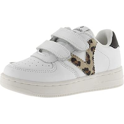 victoria Basket Tiempo Efecto Piel con Detalles Glitter & Animal Print Y Cierre DE Tira ADHERENTE Leopardo 36 victoria Basket Tiempo Efecto Piel con Detalles Glitter & Animal Print Y Cierre DE Tira ADHERENTE Leopardo 36