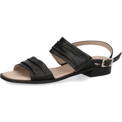 CAPRICE Mujer , Sandalias Planas, Tejido Suave de Color Negro, 40 EU CAPRICE Mujer , Sandalias Planas, Tejido Suave de Color Negro, 40 EU