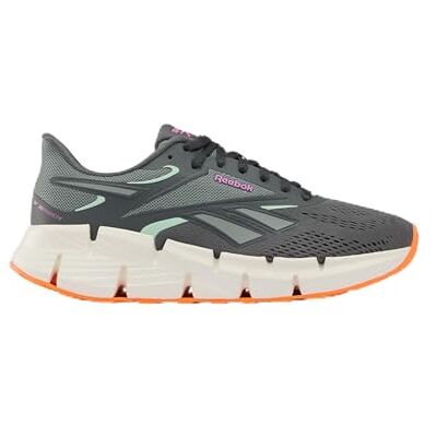 Reebok Zig DYNAMICA 6 Zapatillas Deportivas para Mujer, Color Gris/Rosa Viral y atómica, Talla 36 EU Reebok Zig DYNAMICA 6 Zapatillas Deportivas para Mujer, Color Gris/Rosa Viral y atómica, Talla 36 EU