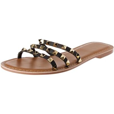 NALLY Mulas, Zuecos Mujer, Negro, 39 EU NALLY Mulas, Zuecos Mujer, Negro, 39 EU