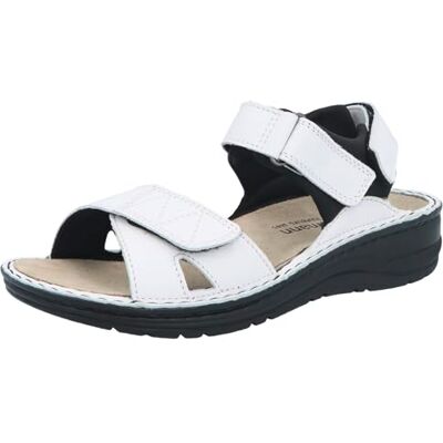 Berkemann Neele, Sandalia Mujer, Blanco, 42 2/3 EU Berkemann Neele, Sandalia Mujer, Blanco, 42 2/3 EU