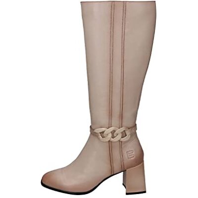 Bagatt Crema, Knee Boot Mujer, Beige, 40 EU Bagatt Crema, Knee Boot Mujer, Beige, 40 EU