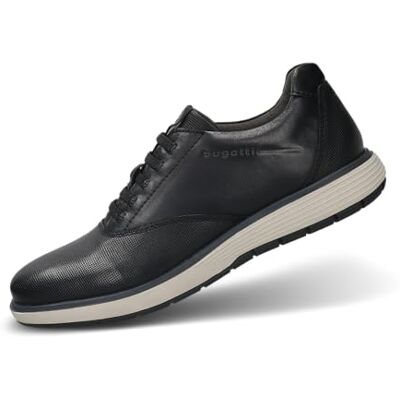 bugatti 321-as460, Mocasín Hombre, Negro, 44 EU bugatti 321-as460, Mocasín Hombre, Negro, 44 EU