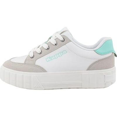 Kappa Supremo , Zapatillas Mujer, Color Blanco Menta, 39 EU Kappa Supremo , Zapatillas Mujer, Color Blanco Menta, 39 EU