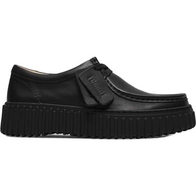 Clarks Originals Torhill Bee, Shoe Unisex Adulto, Black Leather, 41.5 EU Clarks Originals Torhill Bee, Shoe Unisex Adulto, Black Leather, 41.5 EU