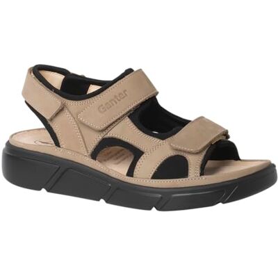 Ganter Halina-h, Sandalia Mujer, marrón, 42 EU Ancho Ganter Halina-h, Sandalia Mujer, marrón, 42 EU Ancho