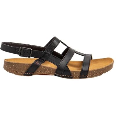 ART I Breathe, Sandalias Planas Mujer, Black, 36 EU ART I Breathe, Sandalias Planas Mujer, Black, 36 EU