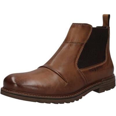 bugatti Botas de hombre con forro frío, Cognac 6300, 45 EU bugatti Botas de hombre con forro frío, Cognac 6300, 45 EU