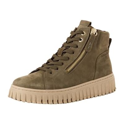 Tamaris Botines de Tacón para Mujer, Plantilla Extraíble, Oliva, Piel, 36 EU Tamaris Botines de Tacón para Mujer, Plantilla Extraíble, Oliva, Piel, 36 EU