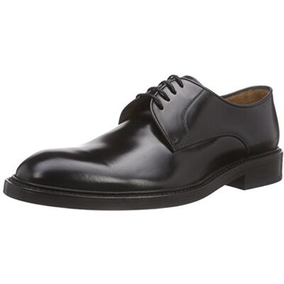 Lottusse L6710 Zapatos de Cordones Derby, Hombre, Negro (Jocker P. Negro), 43.5 EU (9.5 UK) Lottusse L6710 Zapatos de Cordones Derby, Hombre, Negro (Jocker P. Negro), 43.5 EU (9.5 UK)