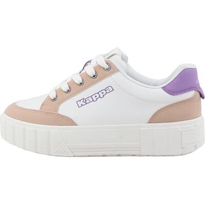 Kappa Supremo , Zapatillas Mujer, Lila Blanca, 37 EU Kappa Supremo , Zapatillas Mujer, Lila Blanca, 37 EU