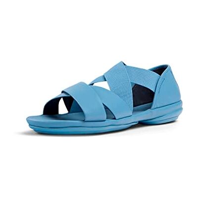Camper Women's Right Nina K201367 X-Strap Sandal, Medium Blue 005, 38 EU Camper Women's Right Nina K201367 X-Strap Sandal, Medium Blue 005, 38 EU