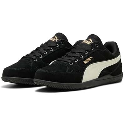 PUMA Zapatillas K-Moda Mujer 39, Black Warm White Gold PUMA Zapatillas K-Moda Mujer 39, Black Warm White Gold
