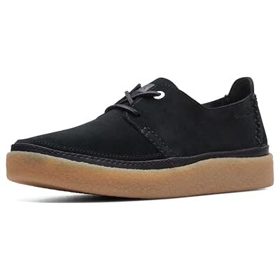 Clarks Oakpark Lace, Oxford Hombre, Black Black Suede, 42.5 EU Clarks Oakpark Lace, Oxford Hombre, Black Black Suede, 42.5 EU