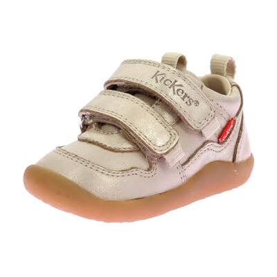 Kickers Kick Frapy, Zapatillas Unisex niños, Oro Claro, 19 EU Kickers Kick Frapy, Zapatillas Unisex niños, Oro Claro, 19 EU