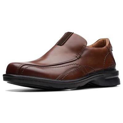 Clarks Gessler Step, Mocasín Hombre, Cuero Marrón Oscuro, 49 EU Clarks Gessler Step, Mocasín Hombre, Cuero Marrón Oscuro, 49 EU