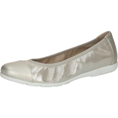 CAPRICE Damen , Zapatos Tipo Ballet Mujer, Gris Topo, 42 EU CAPRICE Damen , Zapatos Tipo Ballet Mujer, Gris Topo, 42 EU