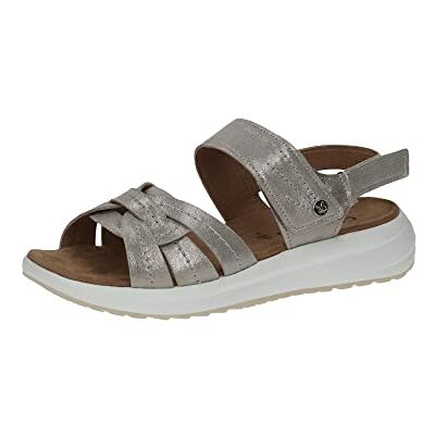 CAPRICE , Sandalia Plana Mujer, Lt Grey Comb, 39 EU CAPRICE , Sandalia Plana Mujer, Lt Grey Comb, 39 EU