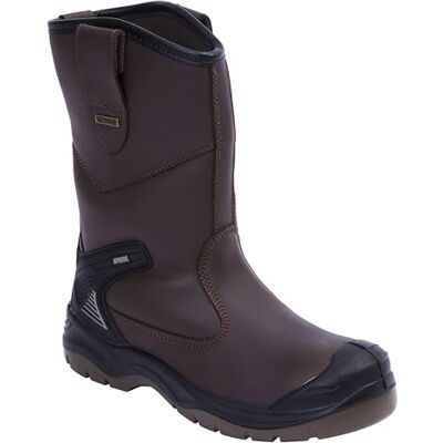 APACHE AP305, Botas de Seguridad Unisex Adultos, Marrón, 46 EU APACHE AP305, Botas de Seguridad Unisex Adultos, Marrón, 46 EU
