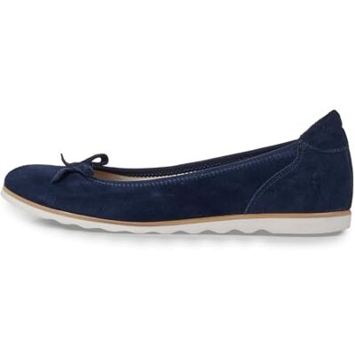 Tamaris Bailarinas para Mujer , Azul Marino, 36 EU Tamaris Bailarinas para Mujer , Azul Marino, 36 EU