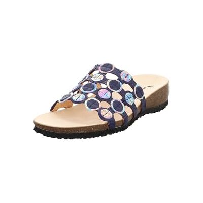 Think! Zapatillas de Mujer Julia con Forro de Piel, Indigo Kombi 8020, 36 EU Think! Zapatillas de Mujer Julia con Forro de Piel, Indigo Kombi 8020, 36 EU