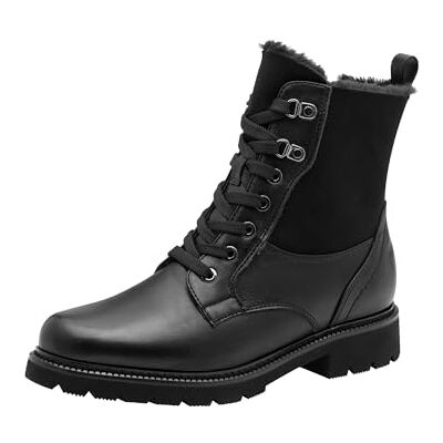 Tamaris WL Lace Boot Botas de nieve para mujer, color negro, talla 39 EU, Negro, 39 EU Tamaris WL Lace Boot Botas de nieve para mujer, color negro, talla 39 EU, Negro, 39 EU